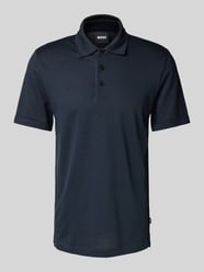 Slim Fit Poloshirt mit Label-Detail Modell 'Press' von BOSS - 11