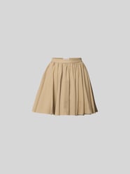 Minirock mit Lyocell-Anteil von Self-Portrait Beige - 35