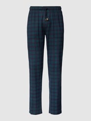 Pyjama-Hose mit Allover-Muster Modell 'Remix Sleep Leisure Pants' von Calida Blau - 20