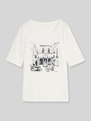 Regular Fit T-Shirt aus Baumwoll-Mix von Tom Tailor - 20