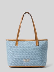 Handtasche mit Label-Applikation Modell 'S TOTE EVRIM' von Liu Jo White - 8