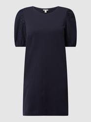 Jerseykleid aus Bio-Baumwolle  von edc By Esprit Blau / Türkis - 44