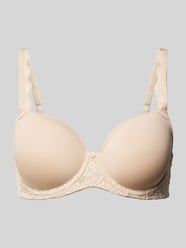 Push-up-BH mit Spitzenbesatz von Triumph Beige - 12