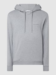 Regular Fit Hoodie aus Baumwolle Modell 'Dominick' von Tiger Of Sweden Grau - 4