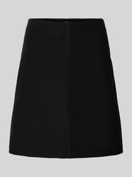 Knielange rok met deelnaad, model 'ROS Rylieh' van OPUS - 37