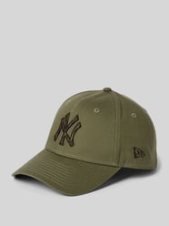 Baseballpet met labeldetails, model 'SEASONAL' van New Era Groen - 2