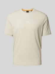 T-Shirt mit Logo-Print Modell 'TCHUP' von BOSS Orange Beige - 17