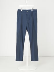 Pantalon met stretch en smal toelopende pijpen van G.O.L. Blauw - 33