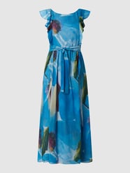 Jurk van viscose, model 'Isella' van Pennyblack Turquoise - 41