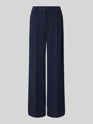 Flared pantalon met bandplooien van Christian Berg Woman Selection - 1