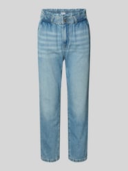 Jeansy o kroju mom fit w Efekt znoszenia z elastycznym Pas od Jake*s Casual - 5