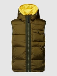 Steppweste mit Kapuze Modell 'bodywarmer' von Scotch & Soda Grün - 23