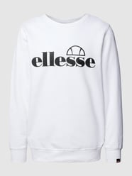 Sweatshirt mit Label-Print Modell 'Bootia' von Ellesse Weiß - 21