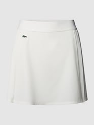 Minirock mit Logo-Stitching von Lacoste Sport Weiß - 43