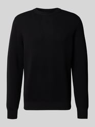 Sweter z dzianiny z okrągłym dekoltem model ‘THEO’ od Casual Friday - 25