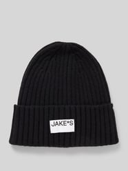 Czapka beanie z naszywką z logo od Jake*s Casual - 5