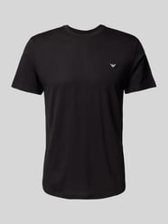 T-Shirt mit Label-Patch von Emporio Armani - 11
