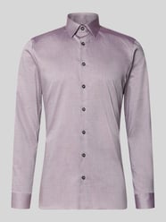Super Slim Fit Businesshemd aus Baumwoll-Mix von OLYMP No. Six - 47
