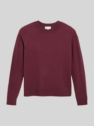 Slim fit pullover van viscosemix van s.Oliver RED LABEL Bordeaux - 44