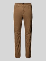 Slim Fit Chino mit Strukturmuster Modell 'DELAWARE' von BOSS Braun - 43