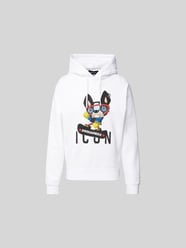 Bluza z kapturem o kroju oversized z bawełny od Dsquared2 - 38
