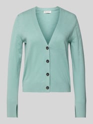 Kurtka z dzianiny o kroju slim fit z mieszanki bawełny i lnu od Marc O'Polo - 7