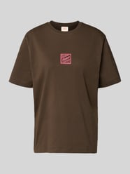 t-shirt o kroju relaxed fit z czystej bawełny model 'BROOK SS HOTEL' od Selected - 22