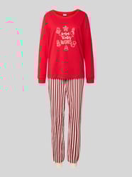 Pyjama met statementprint van LASCANA - 18