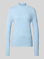 Sweter z dzianiny ze stójką od Christian Berg Woman - 4