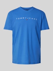 T-shirt met labelprint van Tommy Jeans - 40