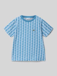 t-shirt o kroju regular fit z czystej bawełny od Lacoste - 24