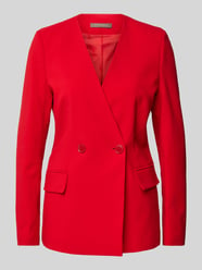 Blazer mit V-Ausschnitt von Christian Berg Woman Selection Rot - 8