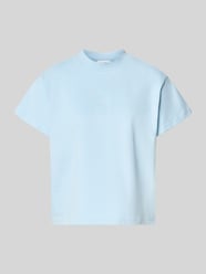 Boxy Fit T-Shirt mit Label-Stitching Modell 'Ella' von OH APRIL - 41