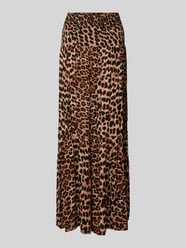 Długa spódnica z marszczonymi detalami model ‘maxi’ od Kaffe - 12
