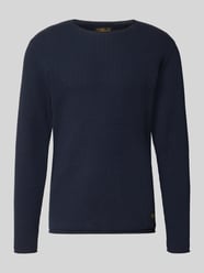 Gebreide pullover met structuurpatroon model 'BLUMASON' van JACK & JONES Premium - 17