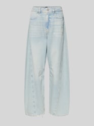 Relaxed Fit Barrel Jeans aus reiner Baumwolle Modell 'BALOON HR 1.0' von BOSS Orange - 30