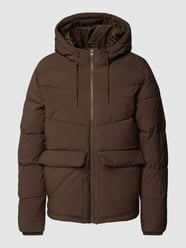 Steppjacke mit durchgehendem Reißverschluss von Jack & Jones Braun - 21