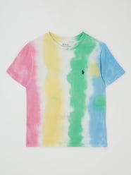 T-shirt in batiklook  van Polo Ralph Lauren Teens Wit - 20