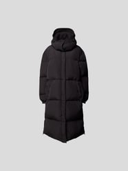 Daunenmantel mit Eingrifftaschen von Diesel Schwarz - 4