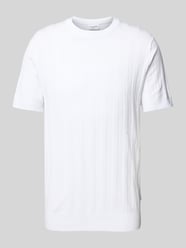 T-Shirt mit Strukturmuster von Lindbergh - 45