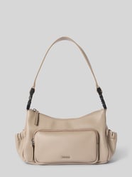 Tas met hengsel en afneembare schouderband, model 'BEL 2.0' van HUGO Beige - 28