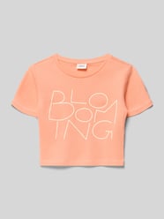 t-shirt o kroju regular fit z czystej bawełny od s.Oliver RED LABEL - 3
