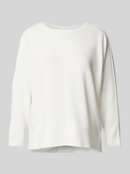 Sweatshirt mit Strukturmuster Modell 'Sinni' von OPUS Beige - 9