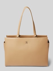 Handtasche mit Logo-Applikation von Tommy Hilfiger Beige - 5