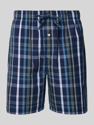 Regular Fit Pyjama-Shorts mit Logo-Patch von Christian Berg Men - 28