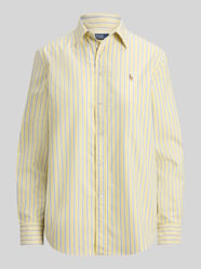 Bluzka koszulowa o kroju regular fit z czystej bawełny od Polo Ralph Lauren - 24