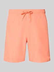 Badehose mit Label-Patch Modell 'Mike' von Shiwi Orange - 14