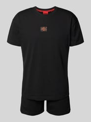 krój regular fit piżama z mieszanki bawełny model 'GALAXY' od HUGO - 2