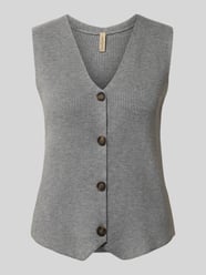 Regular fit bodywarmer van viscosemix model 'KANITA' van Soyaconcept - 3