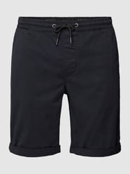 Bermudas mit fixierten Beinumschlägen Modell 'JOGG' von Blend Schwarz - 9